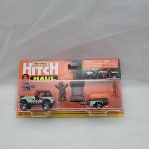 Matchbox Hitch & Haul Jeep 4x4 Trailer Trawler MBX OFF ROAD